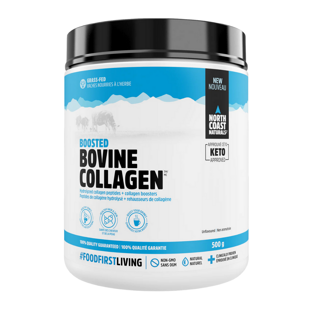 North Coast Naturals, Boosted Bovine Collagen, 250-500g