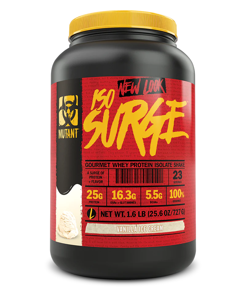 Mutant, ISO Surge, Whey Protein Isolate, 727 g (1.6 lbs) - 2.27 kg (5 lbs) - Ultimate Sup Singapore