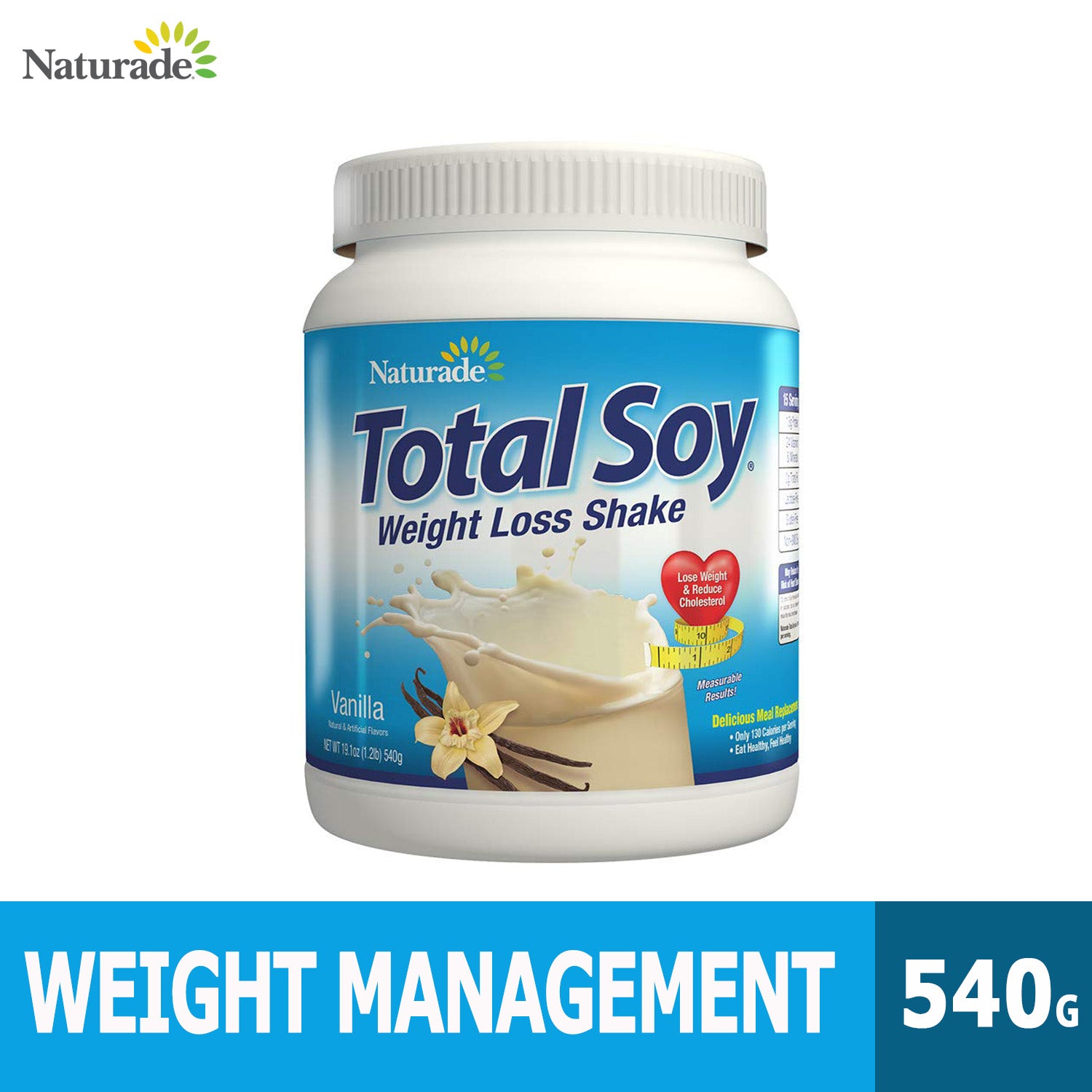 Naturade, Total Soy, Weight Loss Shake, 540g - Ultimate Sup Singapore