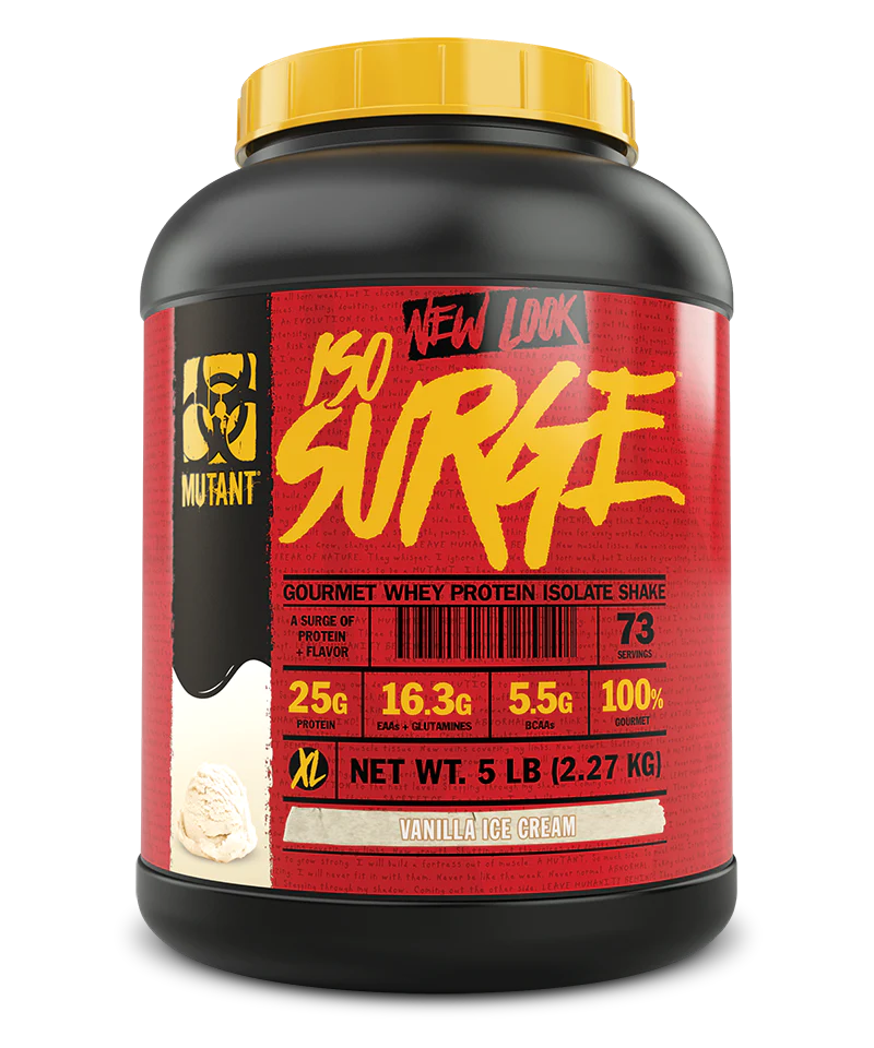 Mutant, ISO Surge, Whey Protein Isolate, 727 g (1.6 lbs) - 2.27 kg (5 lbs) - Ultimate Sup Singapore